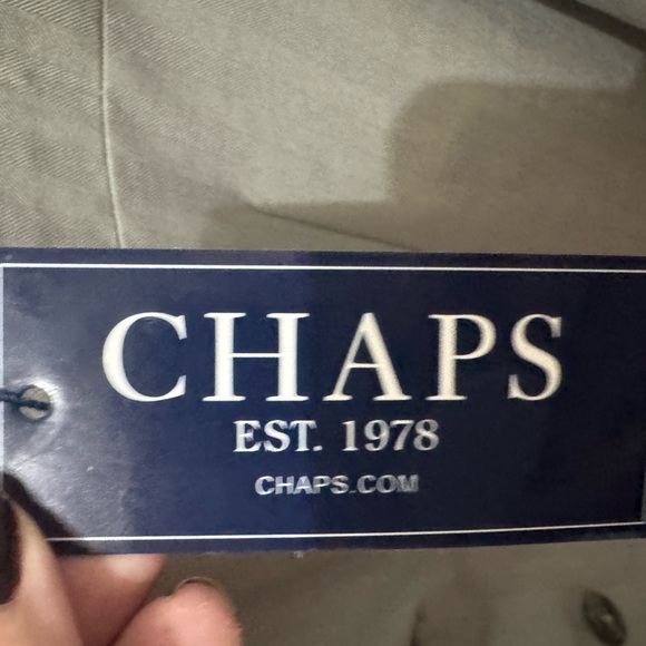 Men’s Chaps Gray Suit Blazer Size 42 Long - Picture 3 of 5